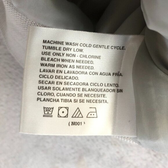 Vintage Members Only Mens Bomber Jacket XL Beige Full Zip Mock Neck Classic - Picture 7 of 10